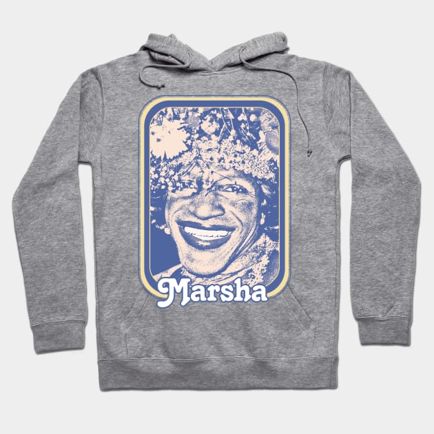 Marsha P Johnson \/\/\/ Queer Icon Design Hoodie by DankFutura